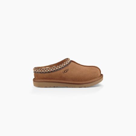 UGG Tasman II Brown Slippers for Toddlers (WRNC32594)